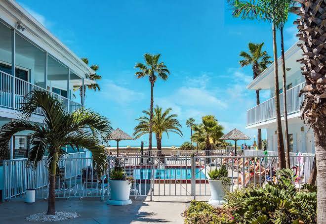 Treasure island florida beach motel