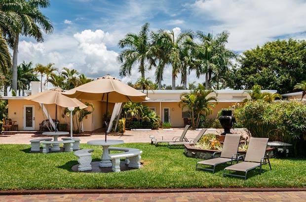 Tropical beach resorts