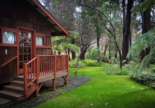 Crater rim cabin