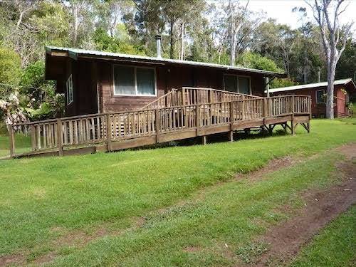 The cabins at kokee