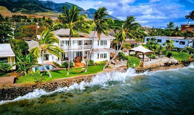 Lahaina oceanfront estate