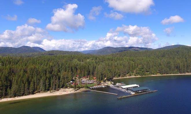 Elkins resort on priest lake