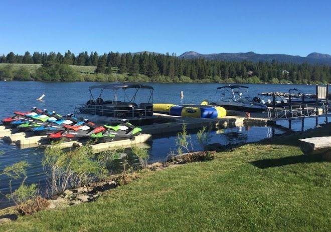 Lakeside lodge and resort