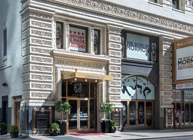 Hampton inn majestic chicago theatre district