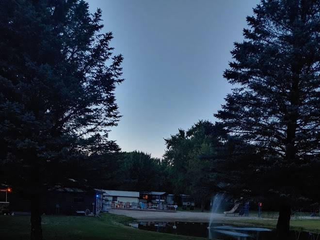 Blue lake resort