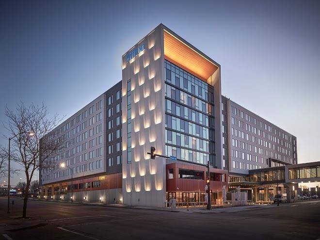 Hilton des moines downtown