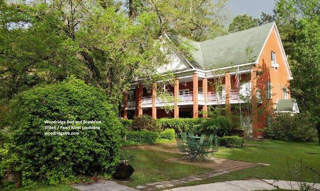Woodridge bed and breakfast of louisiana