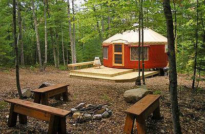 Frost mountain yurts