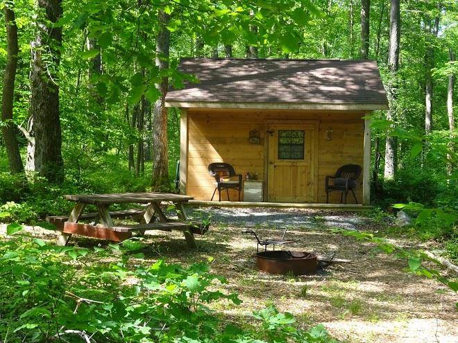 Wild yough glamping huts
