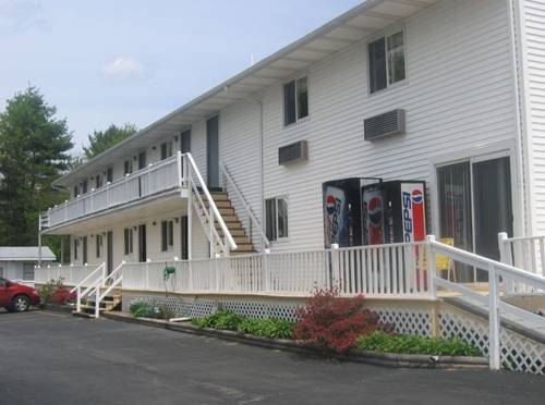 Knotty pine motel