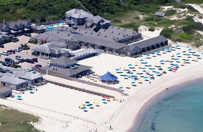 Cliffside beach club