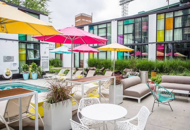 The verb hotel