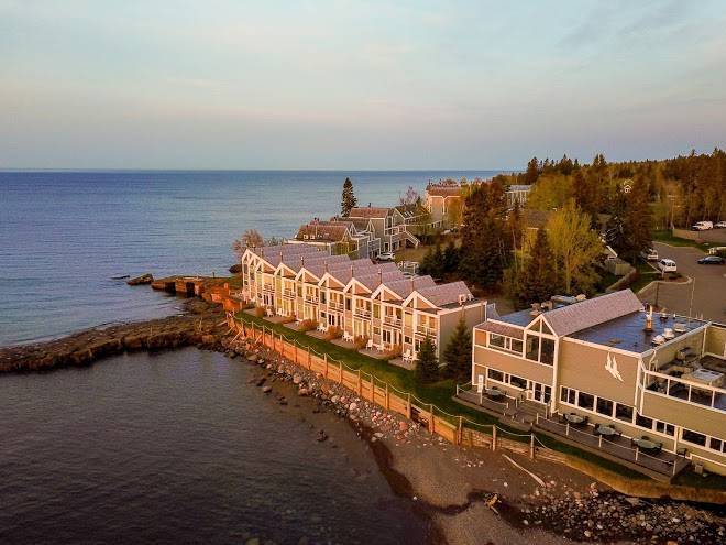 Bluefin bay on lake superior