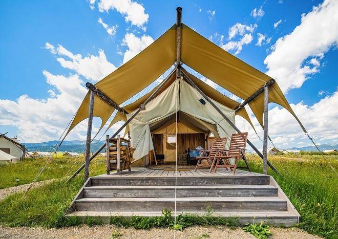 Under canvas yellowstone