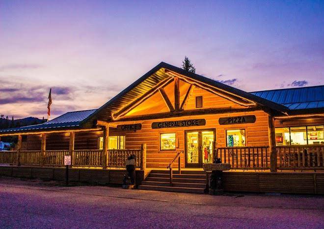 Yellowstone park mountainside koa journey