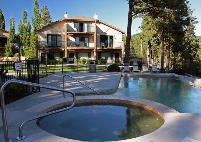 Mountain lake lodge
