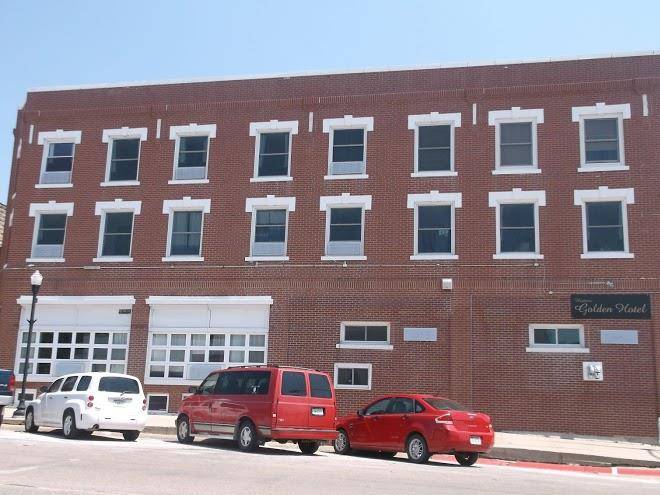 Historic golden hotel