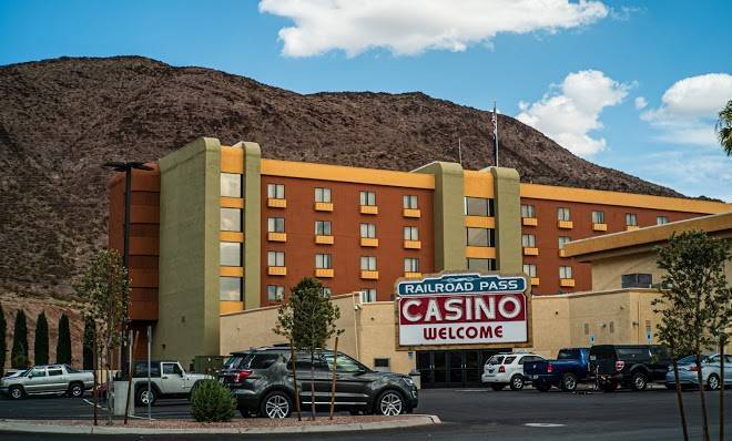 Railroad pass hotel casino and travel center