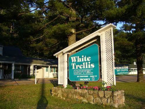 White trellis motel