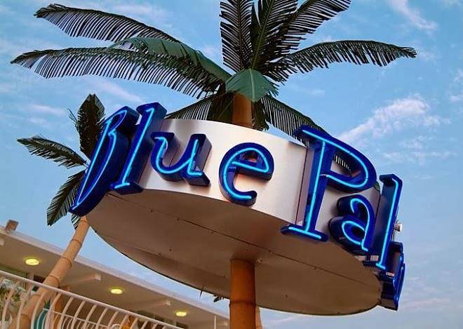 Blue Palms Image