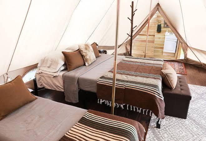 Glampotel at natural gardens