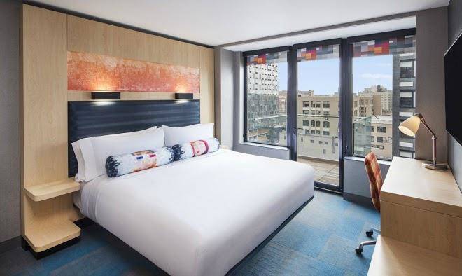 Aloft long island city manhattan view
