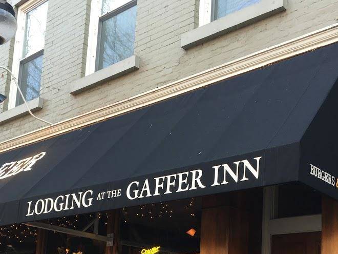 Lodging at the gaffer inn