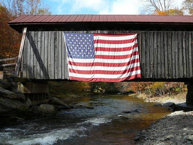 Covered bridge campsite