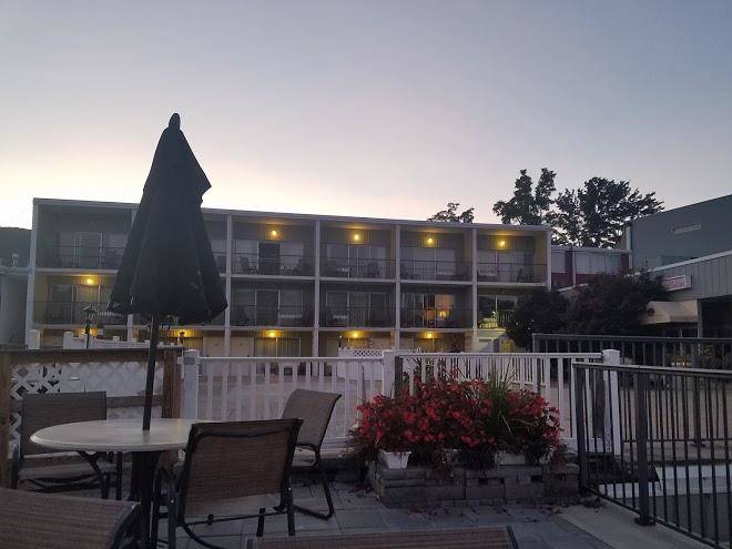 Georgian lakeside resort