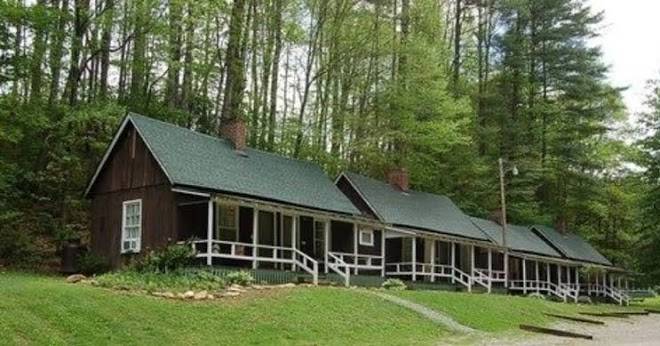The cabins at healing springs