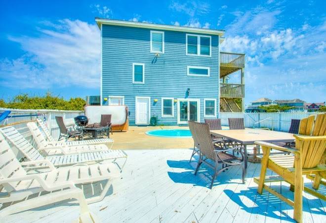 Poolside paradise by seaside vacations