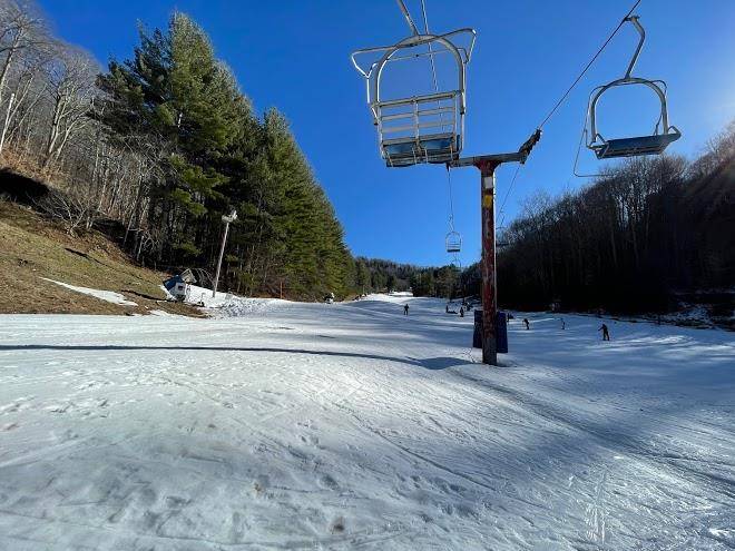 Scenic wolf mountain resort