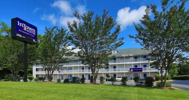 Intown suites extended stay charlotte nc north tryon