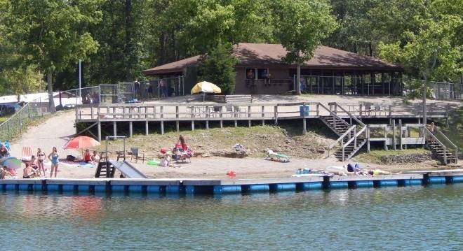 Mineral springs lake resort