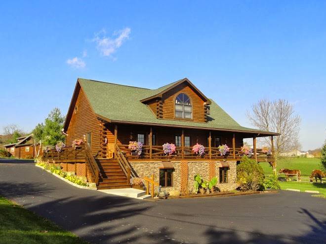 Fields of home lodge and cabins