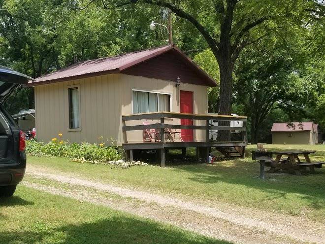 Riverside resort