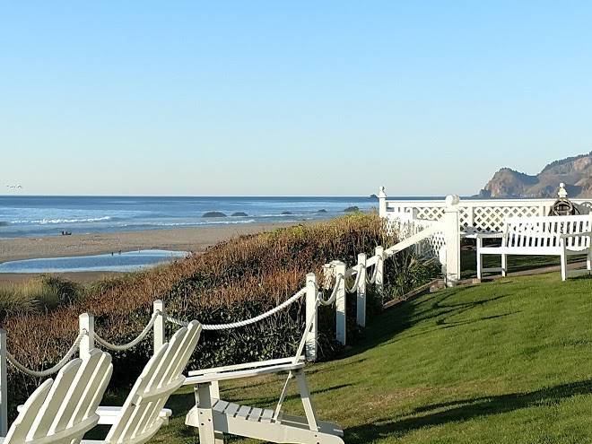 Beachfront garden inn