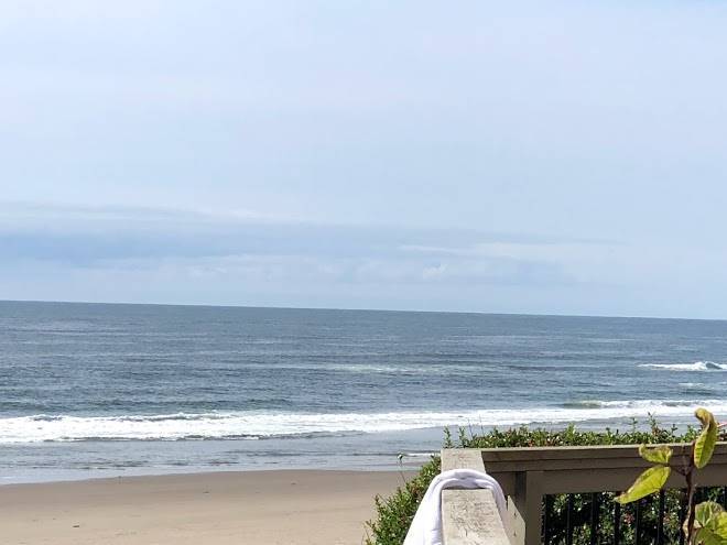 On the beachfront