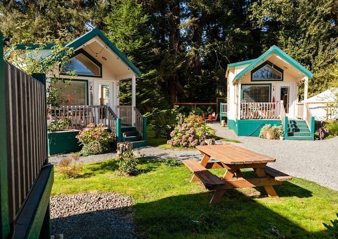 Sheltered nook on tillamook bay