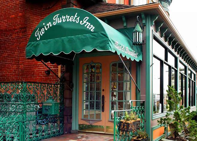 Twin turrets inn