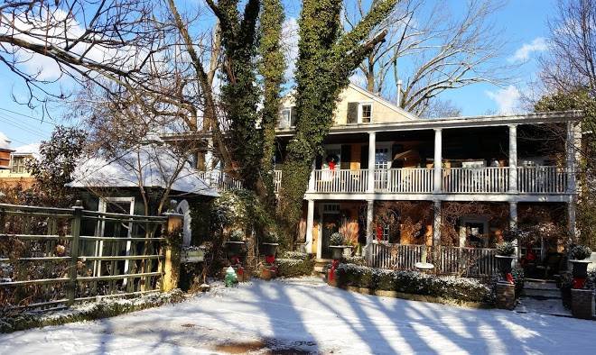 Porches on the towpath