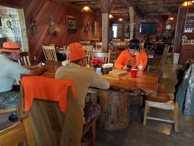 Konechne's red barn hunting lodge