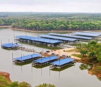 Lake texoma marina