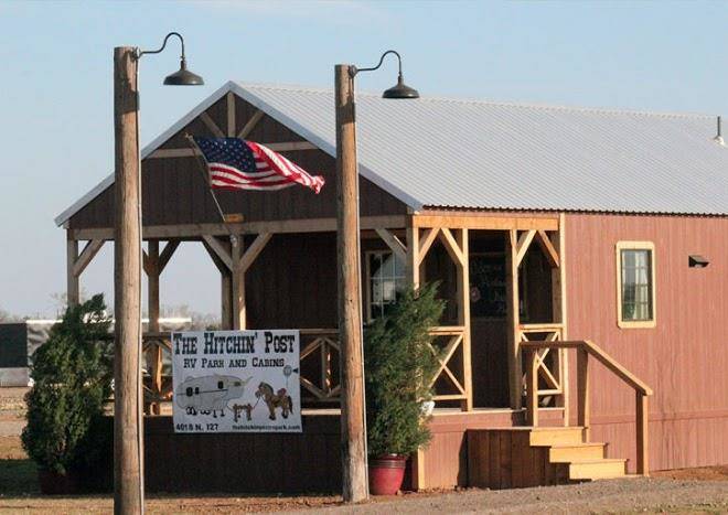 The hitchin' post rv park & cabins