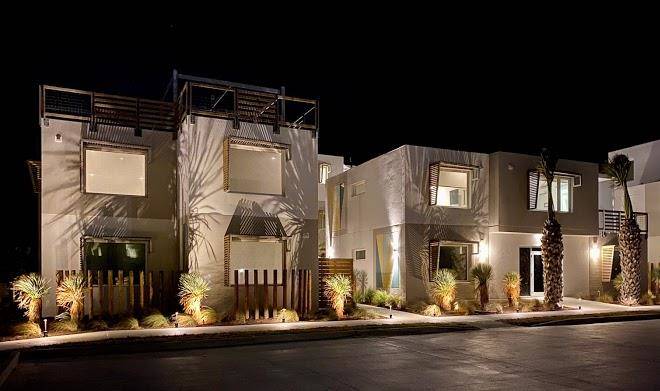 Lively beach resort condominium