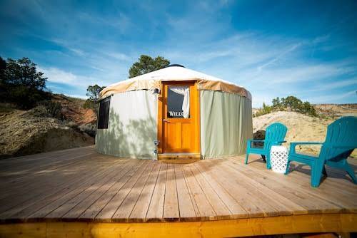 Escalante yurts