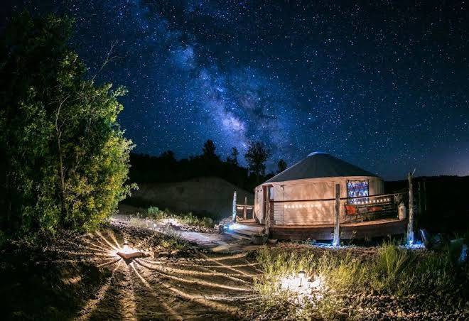 Zion backcountry glamping