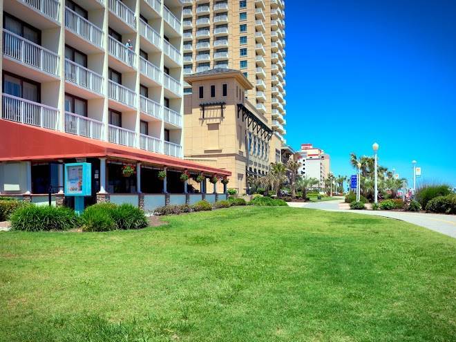 The oceanfront inn