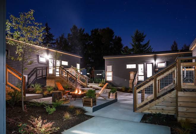 Lodges on vashon