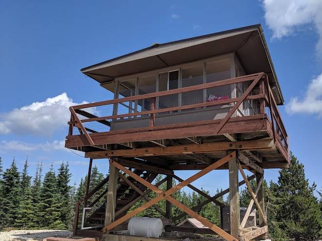 Quartz mountain fire tower
